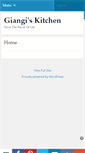 Mobile Screenshot of giangiskitchen.com